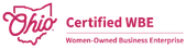 Ohio Certified WBE logo